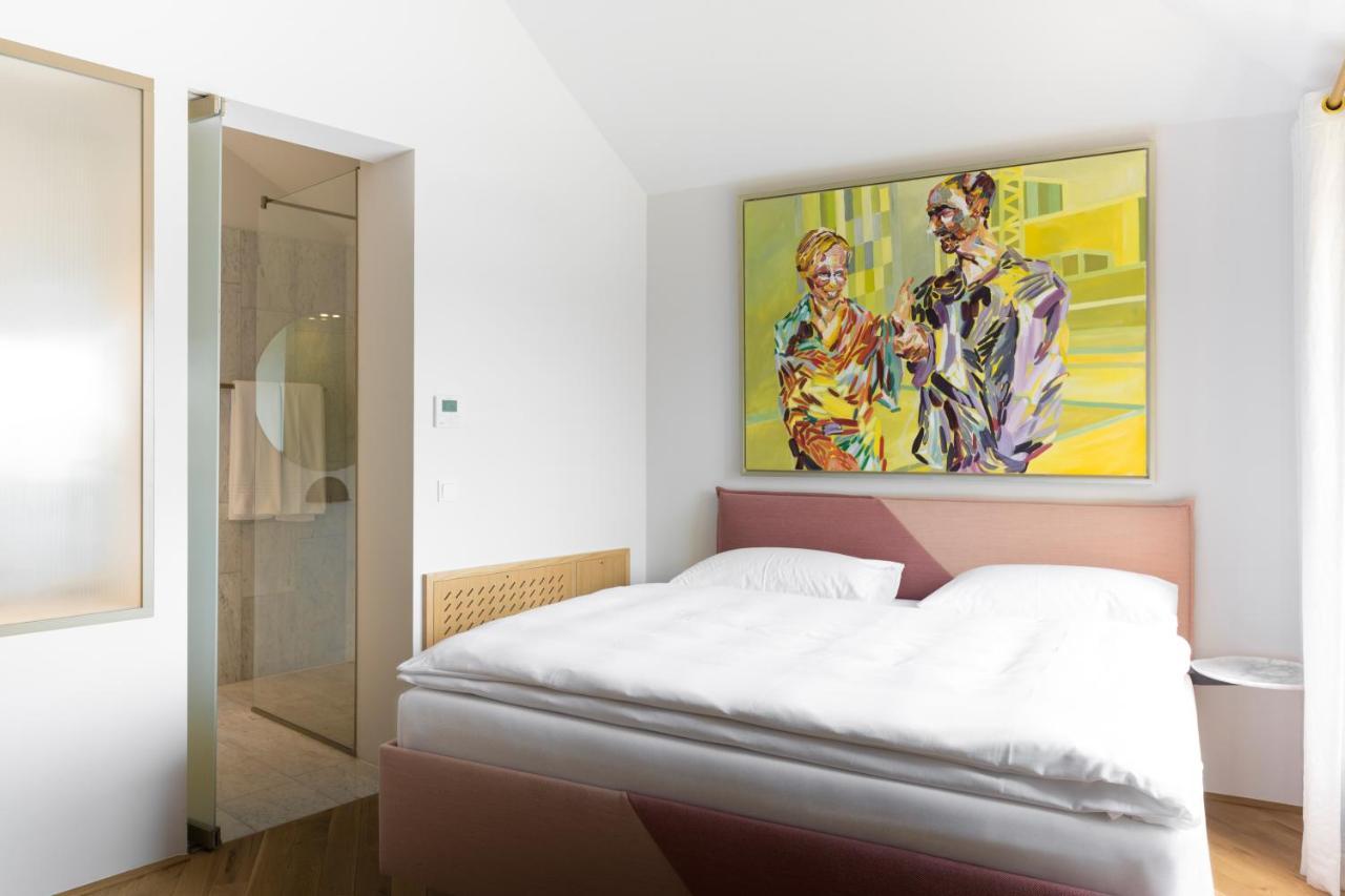 Kai 36 - Hotel Zwischen Fels Und Fluss グラーツ エクステリア 写真 A bedroom