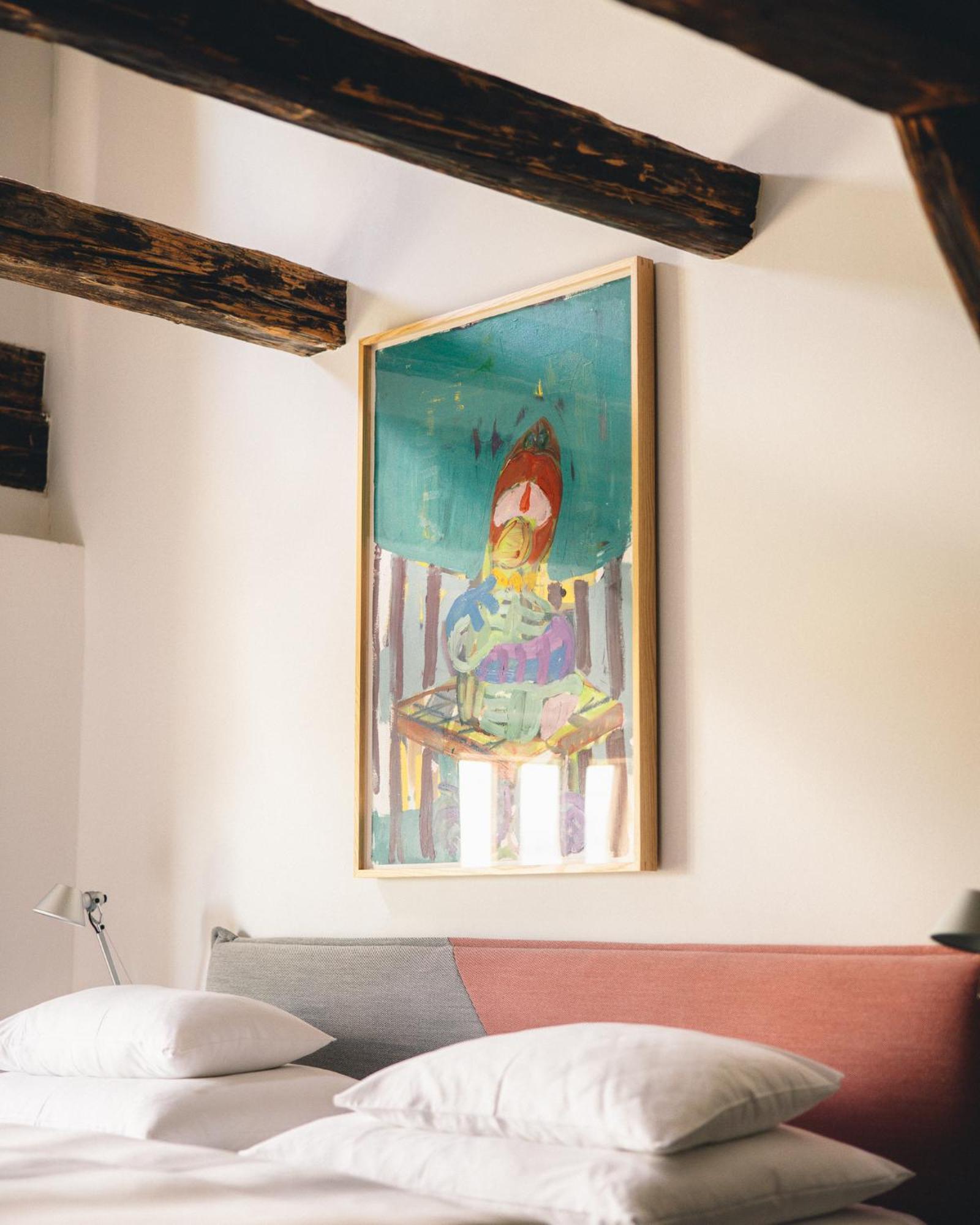 Kai 36 - Hotel Zwischen Fels Und Fluss グラーツ エクステリア 写真 A painting by the artist